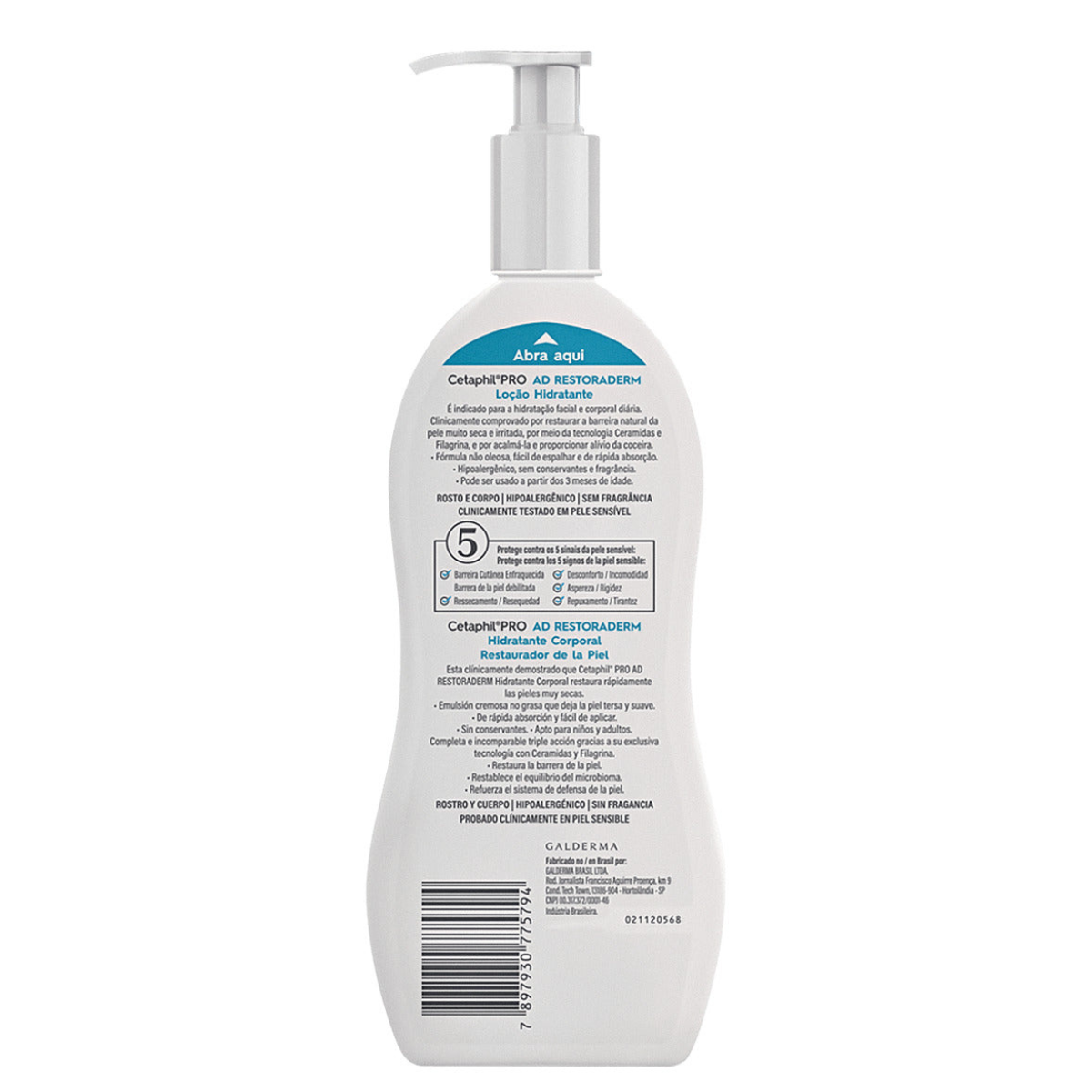 Loção Hidratante Pro AD Restoraderm 295mL