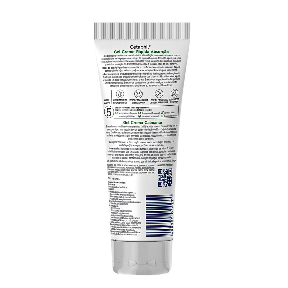 Gel Creme Rápida Absorção 226g