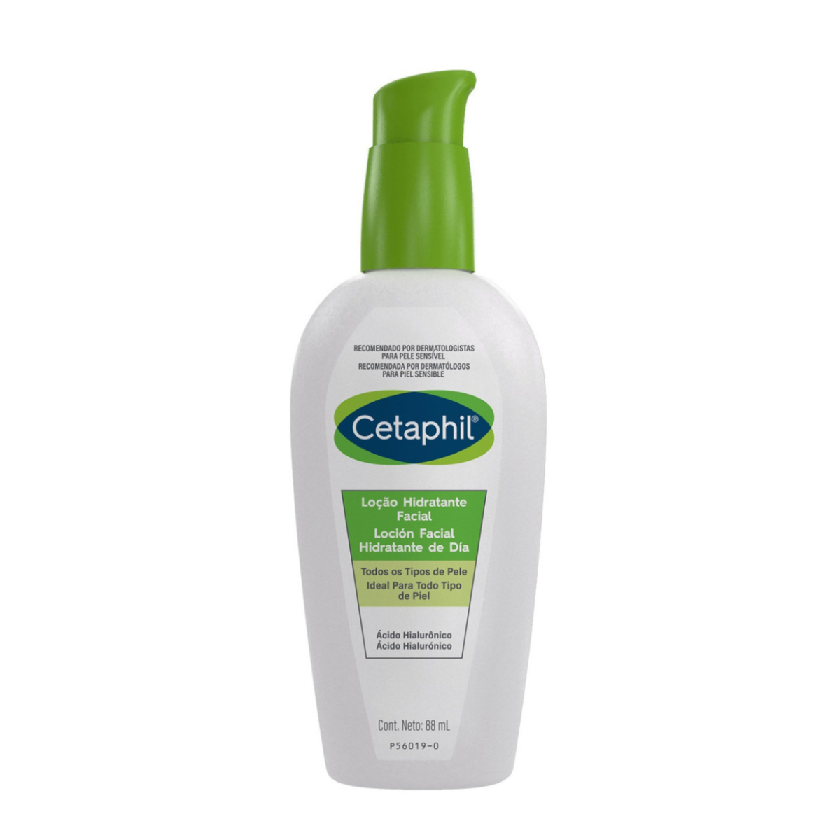 Loção Hidratante Facial Com Ácido Hialurônico 88ml