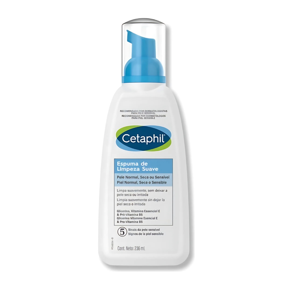 Espuma de Limpeza Suave 236ml