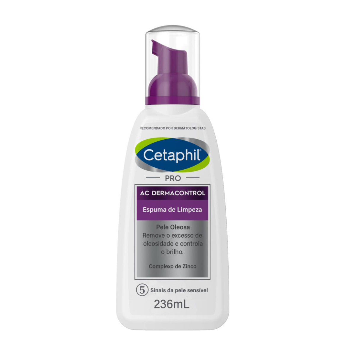 Espuma De Limpeza Facial Pro AC Dermacontrol 236mL