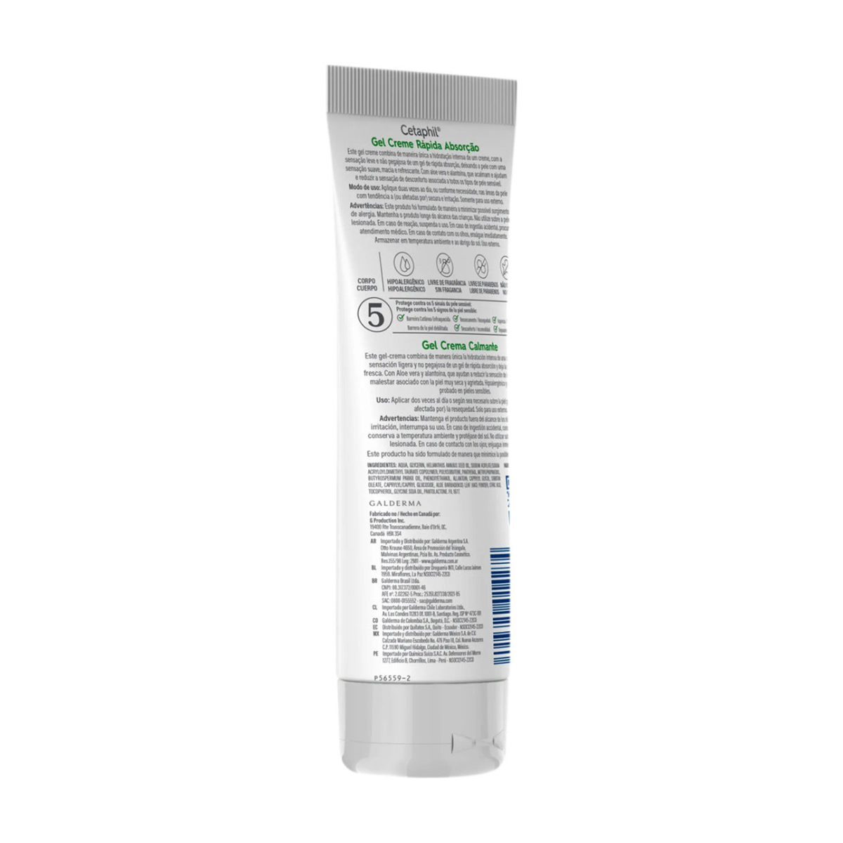 Gel Creme Rápida Absorção  226g